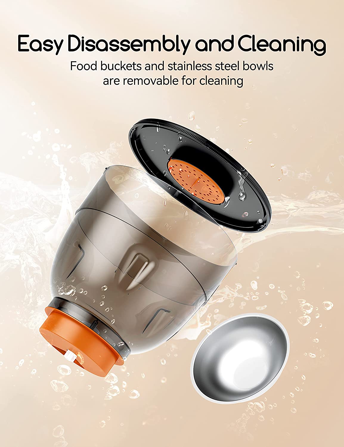 6L Automatic Pet Feeder, Timed Food Dispenser, Easy to Clean