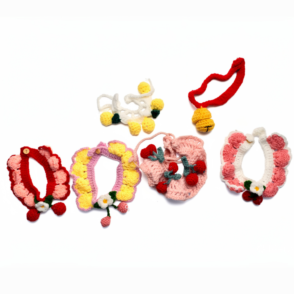 Crochet Pet Collars