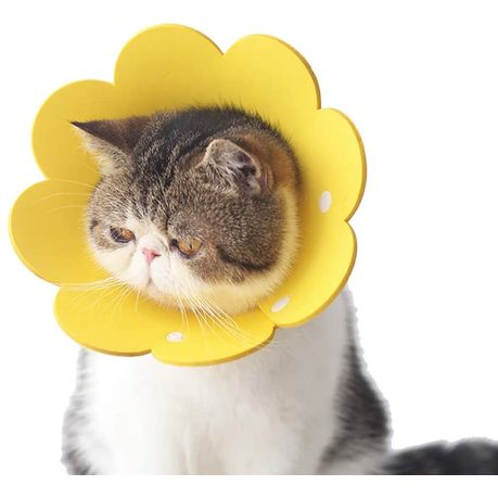Pet Sunflower Recovery Protective Elizabethan Collar For Dog/Cat