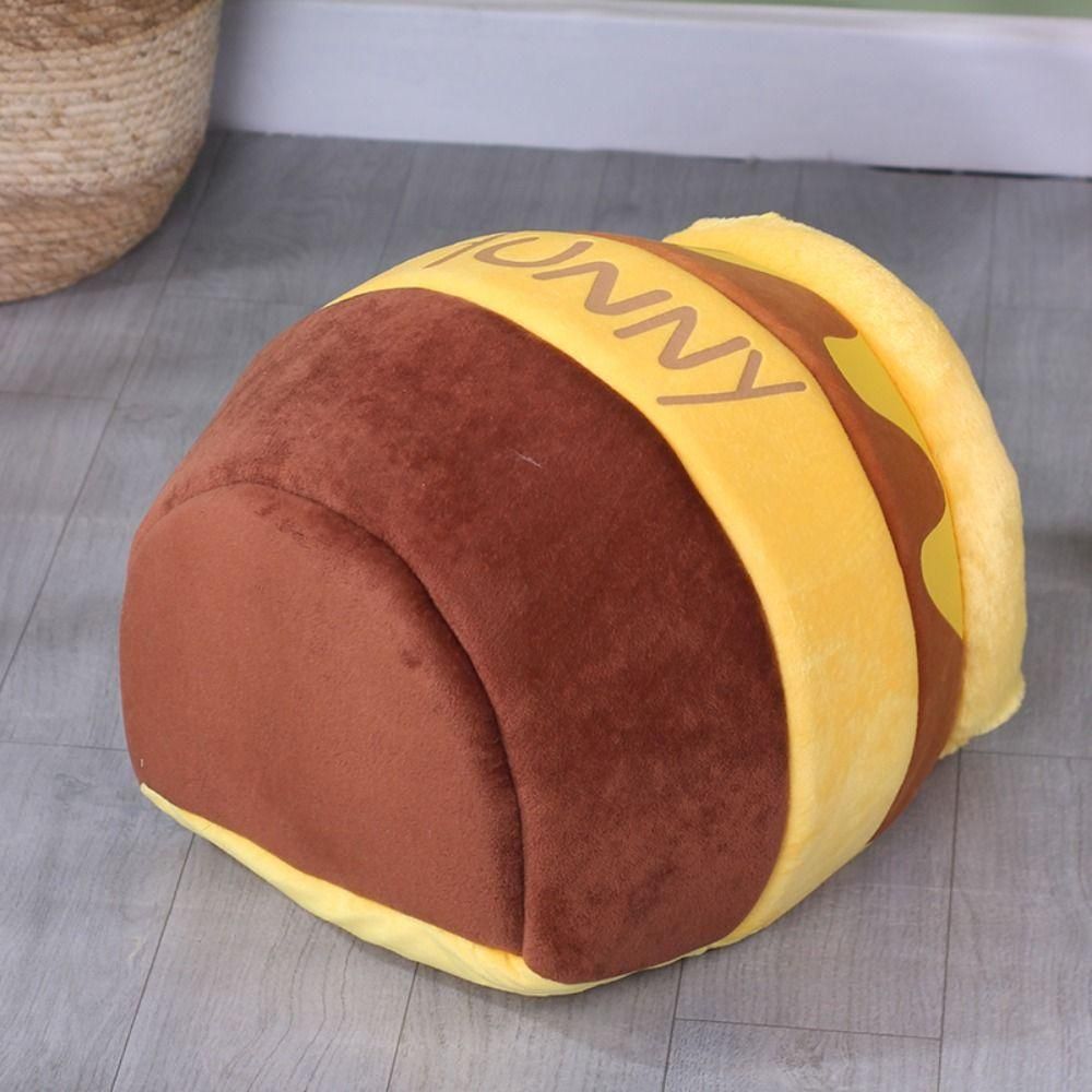 Honey Jar Cat Dog Pet Sleeping Bed Tent and Sofa Soft Warm