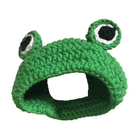 Pet Funny Hat Cute Novelty Frog - shop online pet accessory South Africa