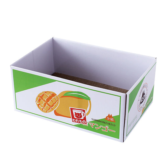 Japanese Style Cat Scratch Box Reversible Water Resistant