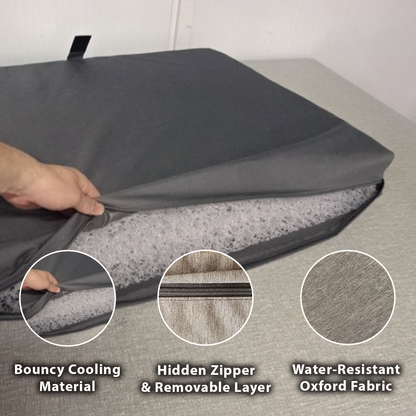 Cooling Pet Beds. Large Pet Beds with Washable Cover