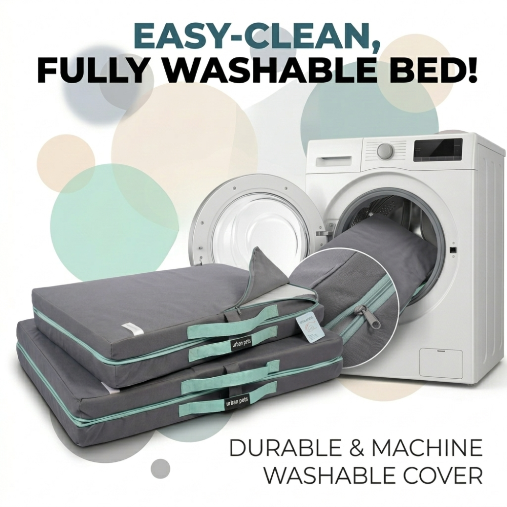 Cooling Pet Beds. Large Pet Beds with Washable Cover