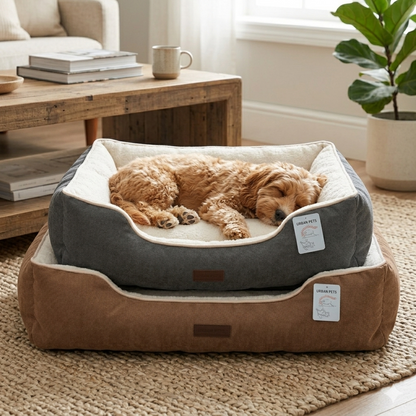 Rectangular Washable Home Style Bed for Pets