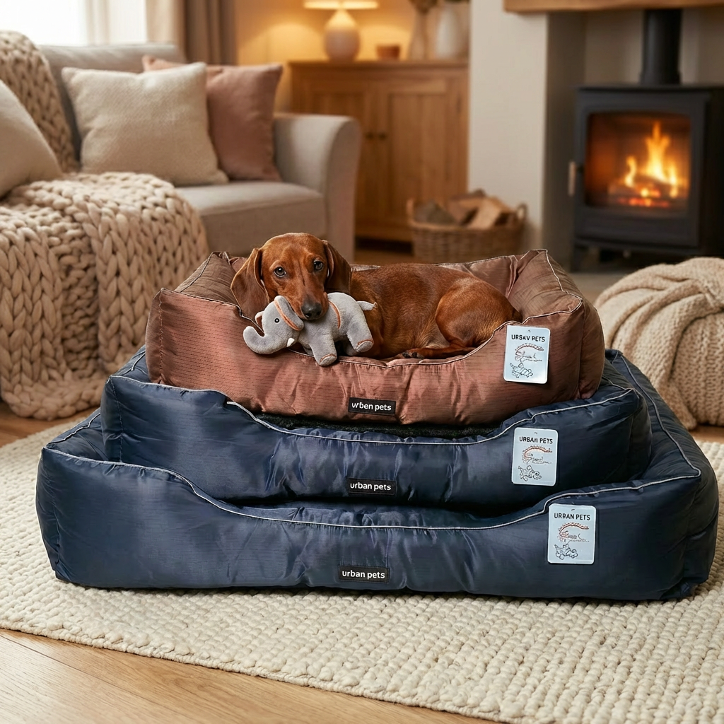 Water Resistant Anti-Static Pet Bed Machine Washable