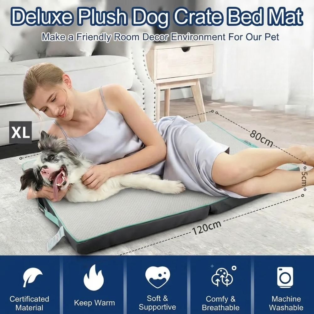 Cooling Pet Beds. Large Pet Beds with Washable Cover