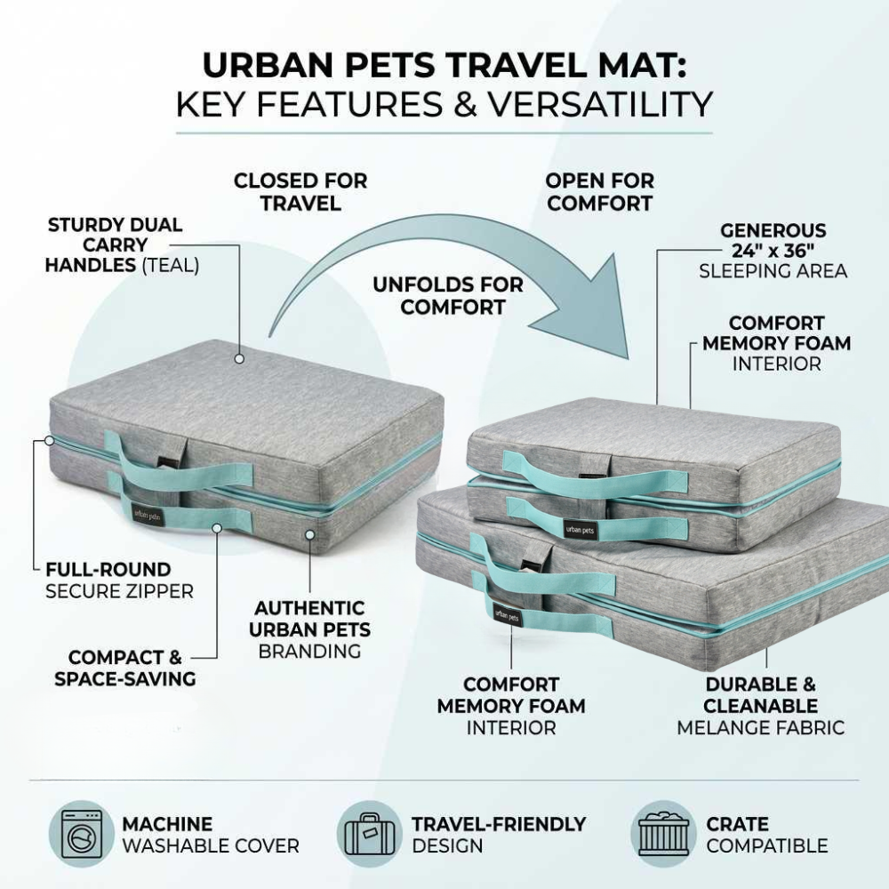 Cooling Pet Beds. Large Pet Beds with Washable Cover