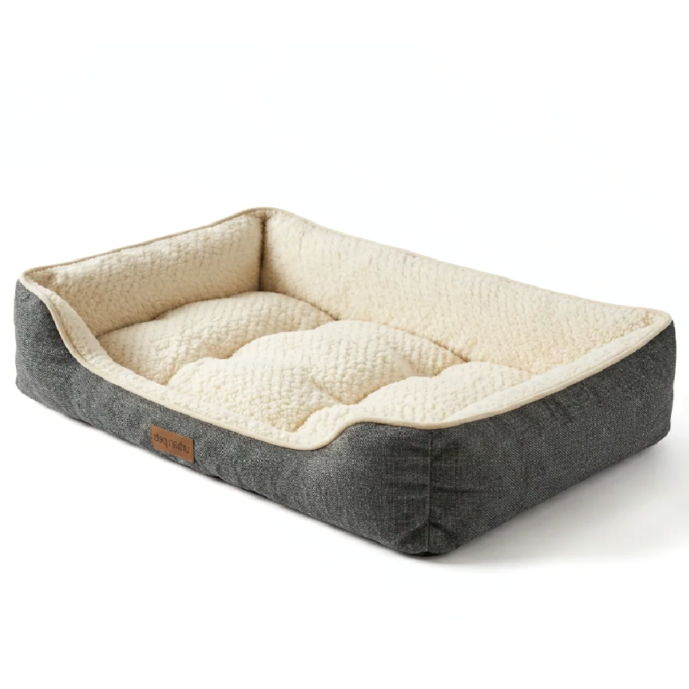 Rectangular Washable Home Style Bed for Pets