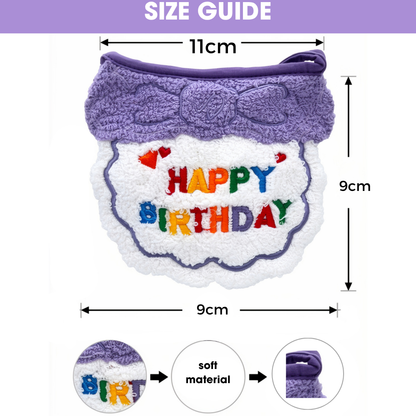 Pet Birthday Bibs