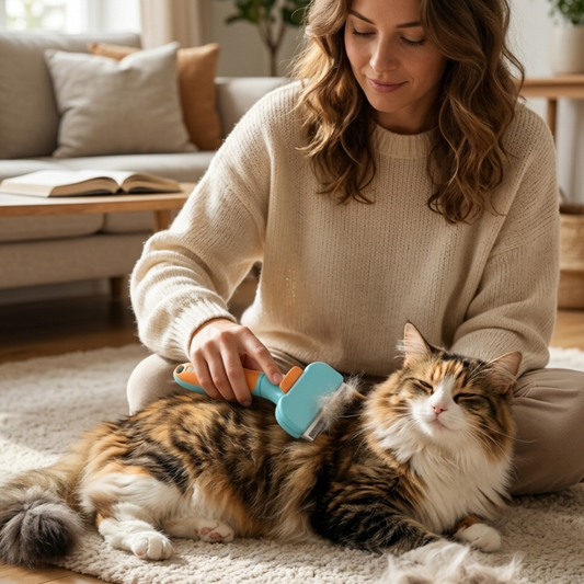 Pet Grooming & De-Shedding Comb