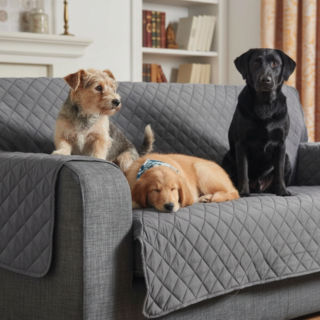 Pet sofa cover - Quilted Sofa Protector – 188 x 238 cm