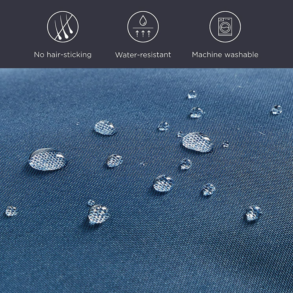 Round Water Resistant Anti-Static Pet Bed Machine Washable
