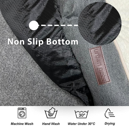 Round Washable Home Style Pet Bed Removable Pillow Cushion