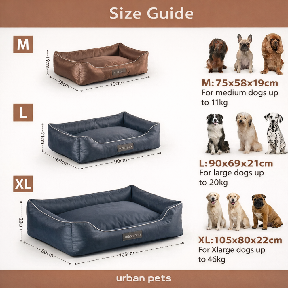 Water Resistant Anti-Static Pet Bed Machine Washable