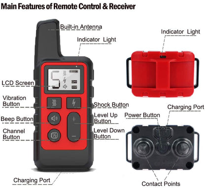 Dog Training Collar with Remote 3 Training Modes