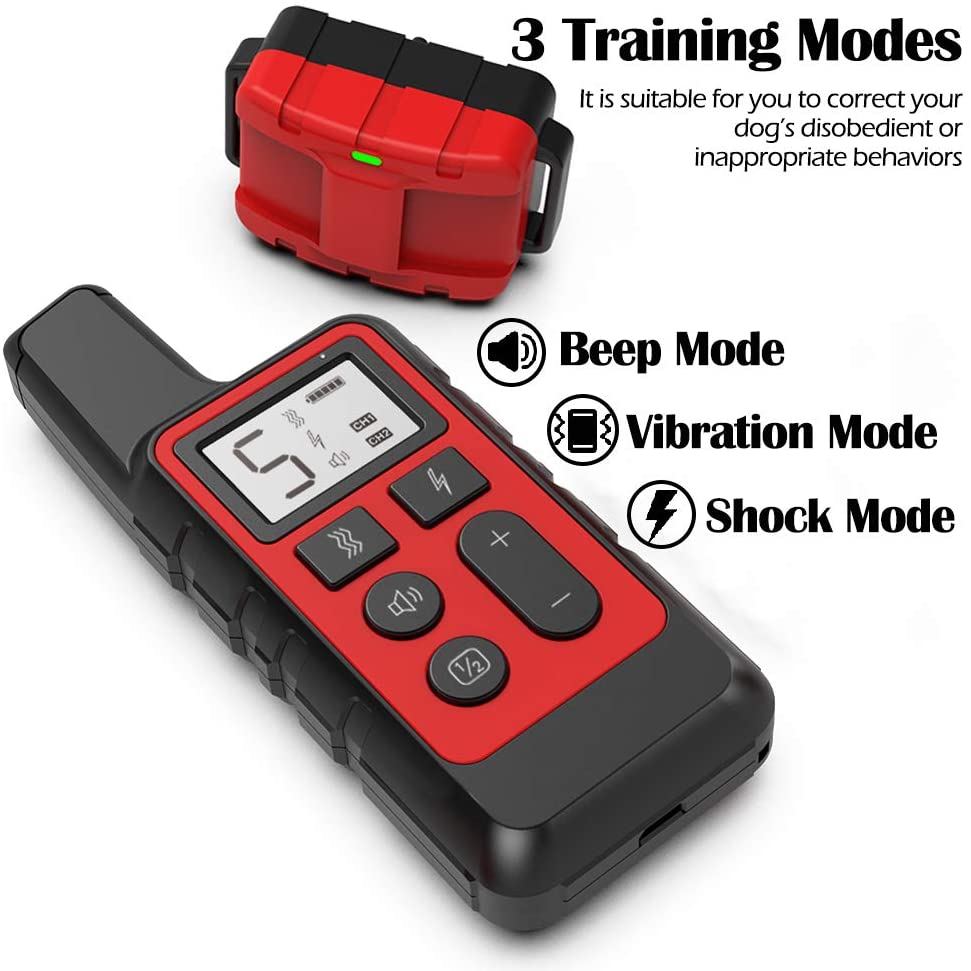 Dog Training Collar with Remote 3 Training Modes