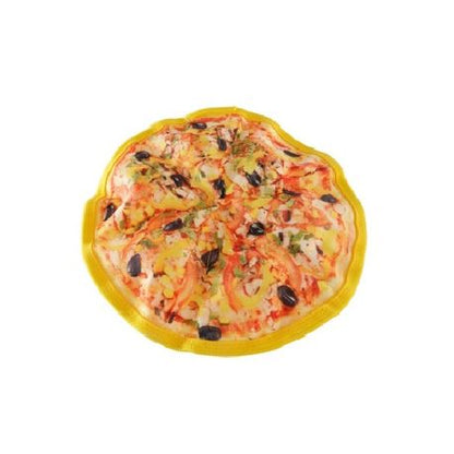 Plush Dog Toys - Pizza with Squeaker
