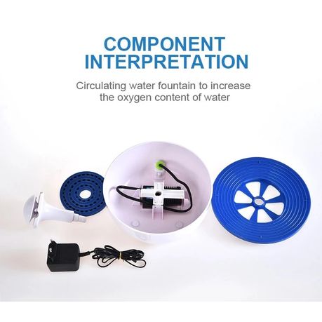 Pet Fountain Cat Water Dispenser Automatic Electric Water Bowl