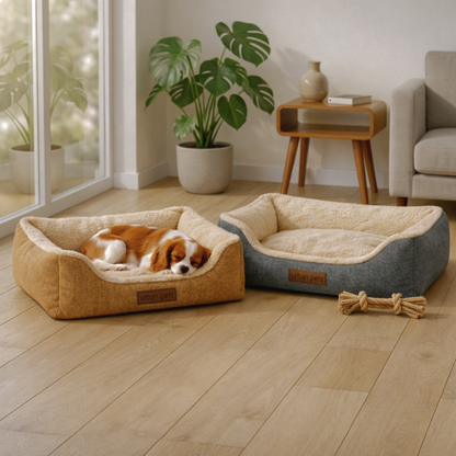 Rectangular Washable Home Style Bed for Pets