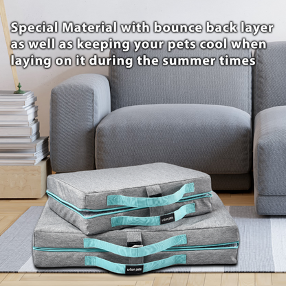 Cooling Pet Beds. Large Pet Beds with Washable Cover