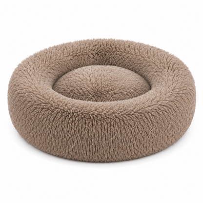 Premium Plush Calming Cuddle Bed for Cats & Dogs