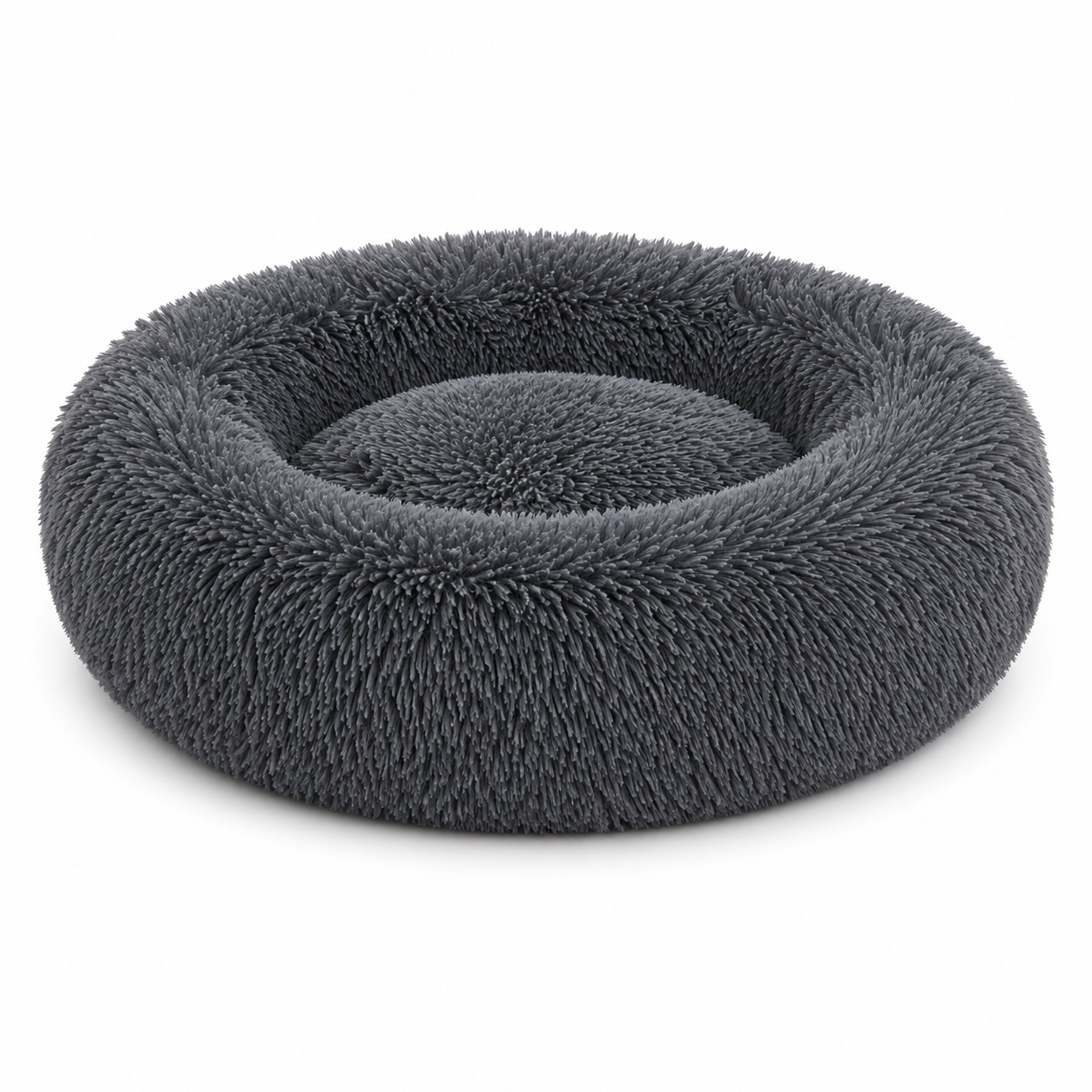 Premium Plush Calming Cuddle Bed for Cats & Dogs