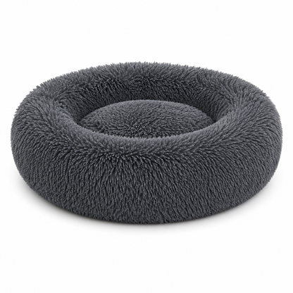 Premium Plush Calming Cuddle Bed for Cats & Dogs