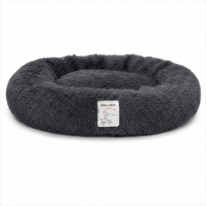 Premium Plush Calming Cuddle Bed for Cats & Dogs