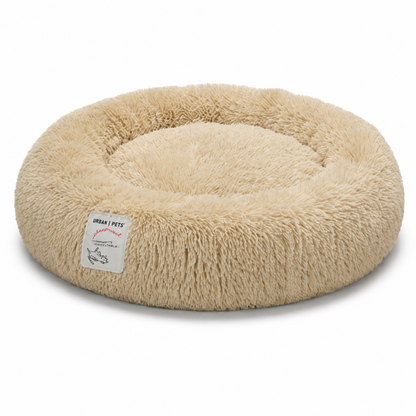 Premium Plush Calming Cuddle Bed for Cats & Dogs
