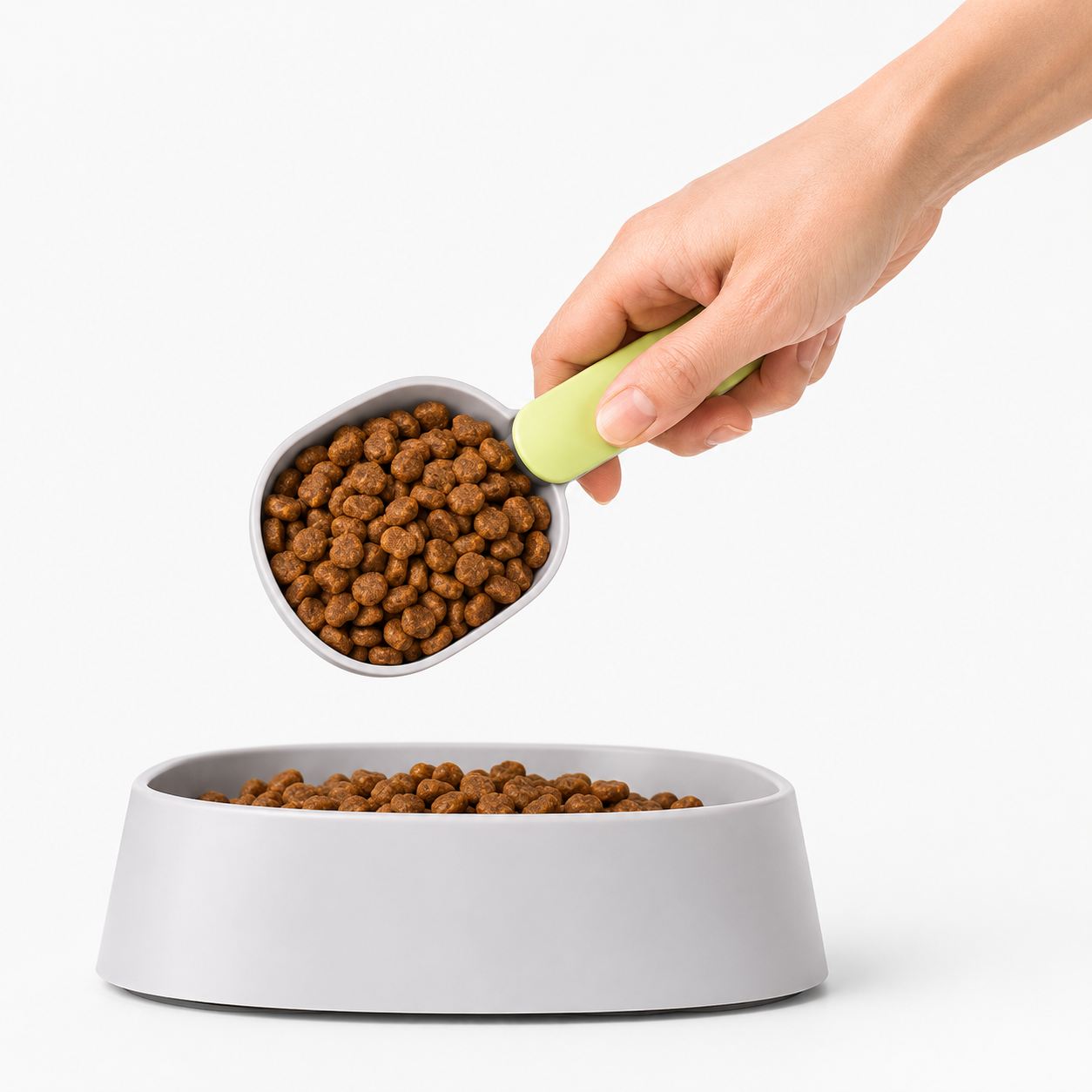 Premium Pet Food Feeding Scoop With Clip Function Cat/Dog