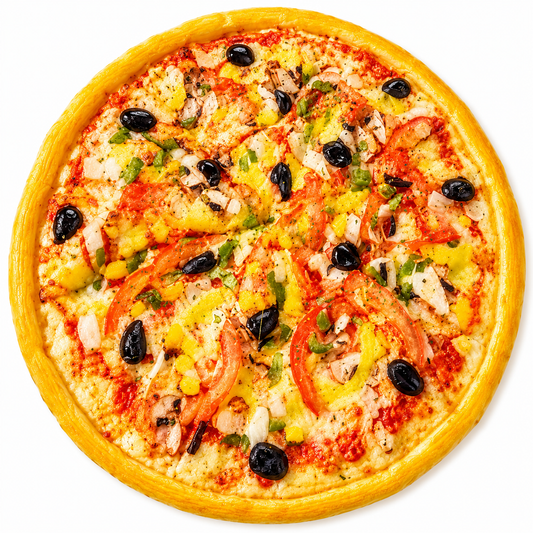 Plush Dog Toys - Pizza with Squeaker