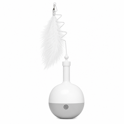 Motion Sensor Interactive Cat Ball Toys with Food Dispenser