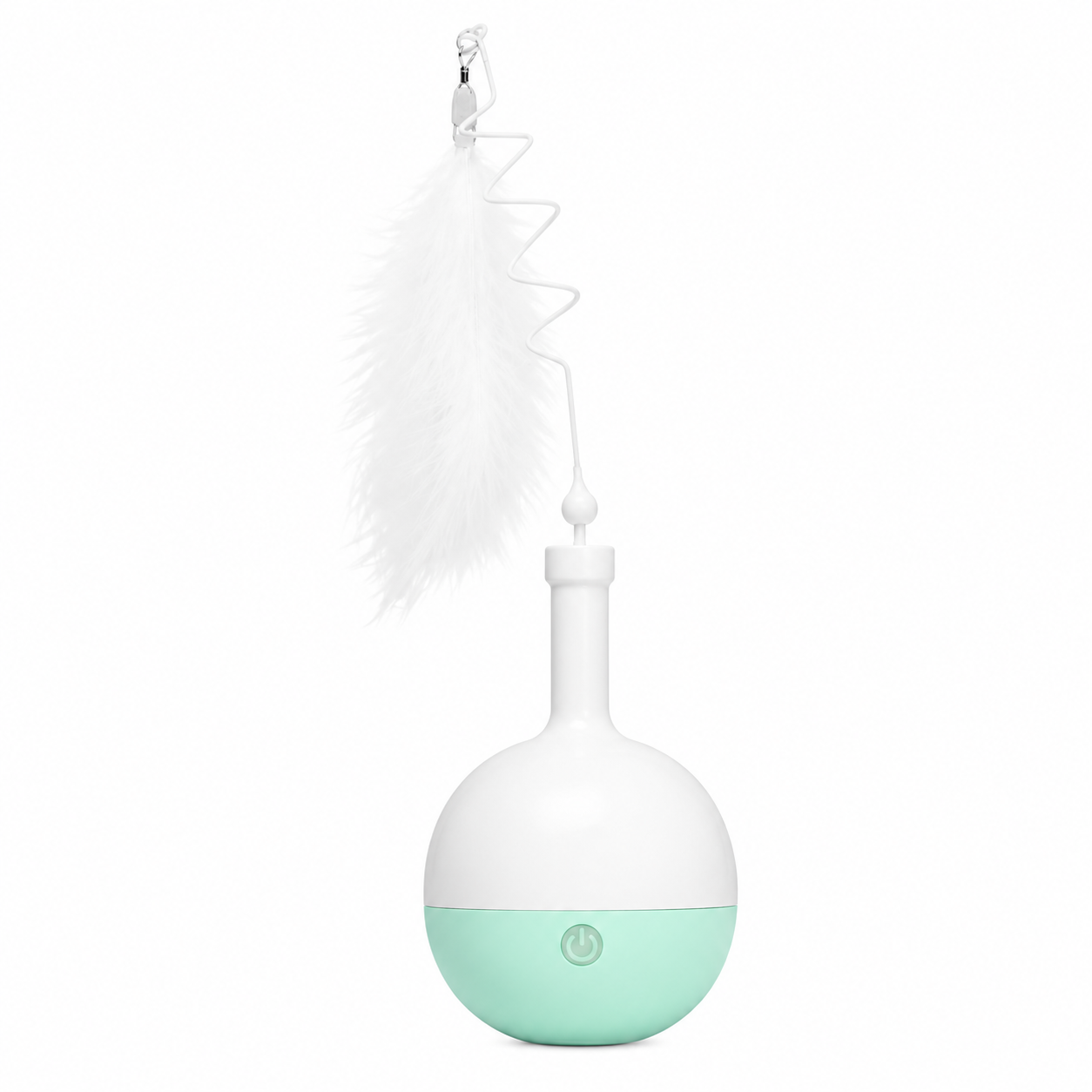 Motion Sensor Interactive Cat Ball Toys with Food Dispenser