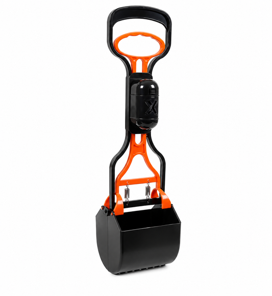 Pets Poop Scoop for Dogs, Waste Pick up, Long Handle Scoop