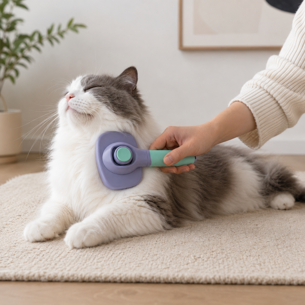 Pet 360 degree Rotation Grooming Brush