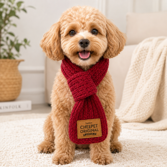 Knitted Pet Scarf
