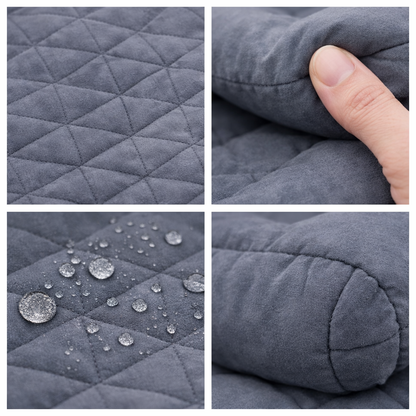 Quilted Sofa Protector with Cushion-70 x 80 cm