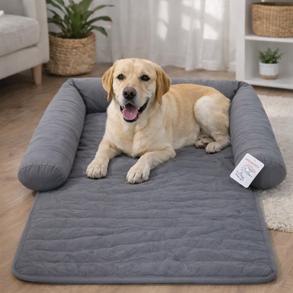 Quilted Sofa Protector with Cushion-70 x 80 cm