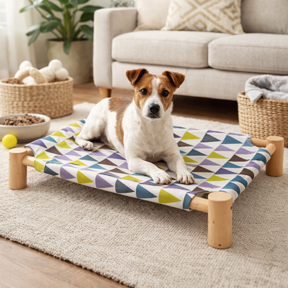 Portable Elevated Pet Cot Bed for Cat Dog