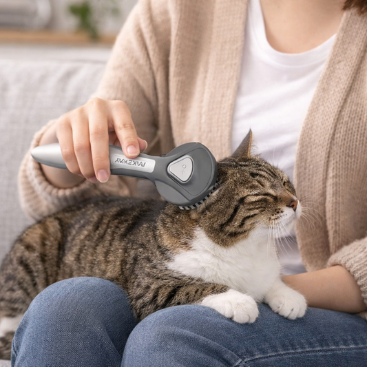T9 Cat Dog Grooming Brush Self Cleaning Shedding Brush