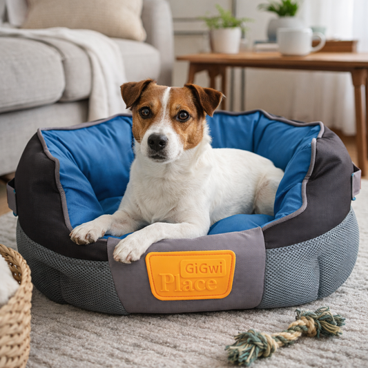 Place Soft Pet Bed Canvas Waterproof Dog Bed Washable