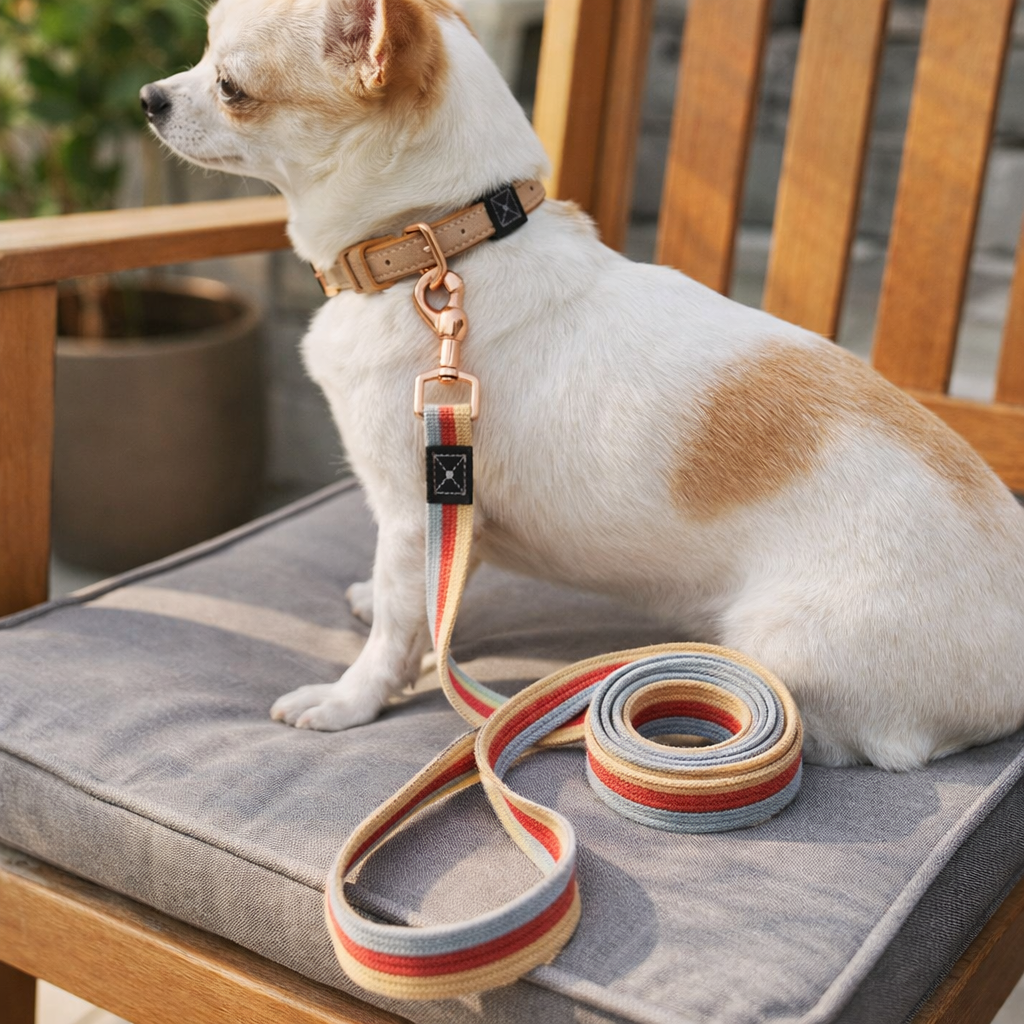 UrbanPets Material Wrist Strap Detachable Dog Leash