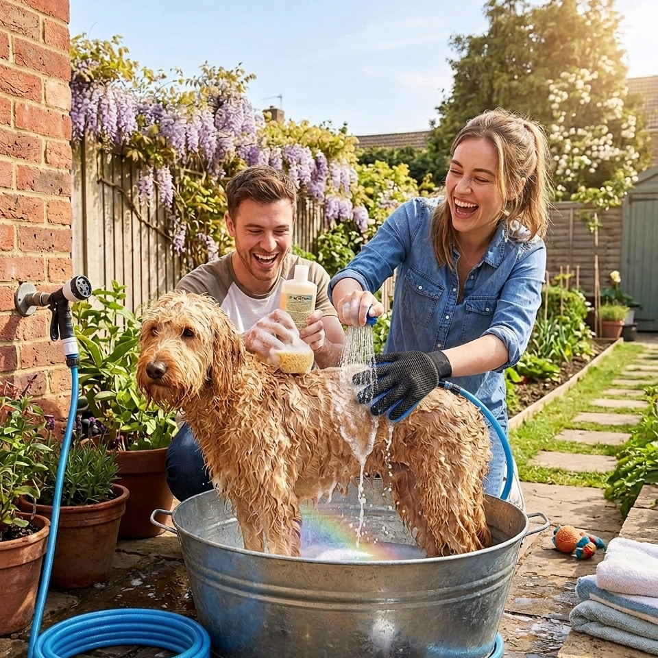 Pet Washing & Grooming Tool
