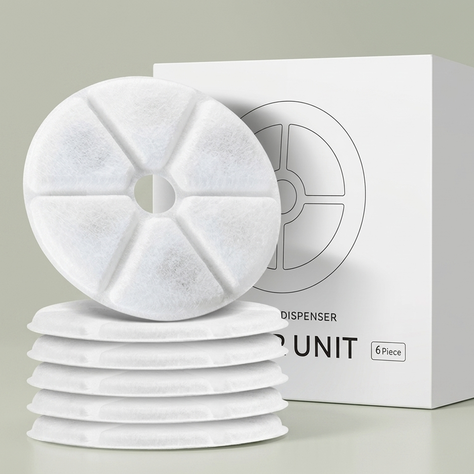 Replacement Filters for Cat Fountain 6 Pack Activated Carbon