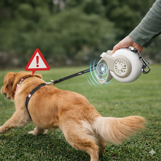 FIDA Smart Walk AutoBrake Retractable Dog Leash