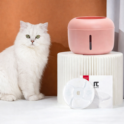 2.5L Super-Quiet Automatic Water Fountain, Ideal for Cats & Small Dogs