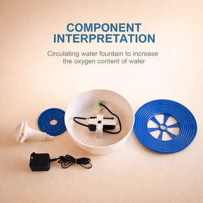 Pet Fountain Cat Water Dispenser Automatic Electric Water Bowl
