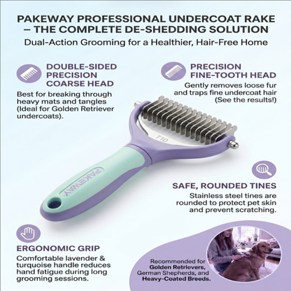 Self Slicker Pet Damitting Comb