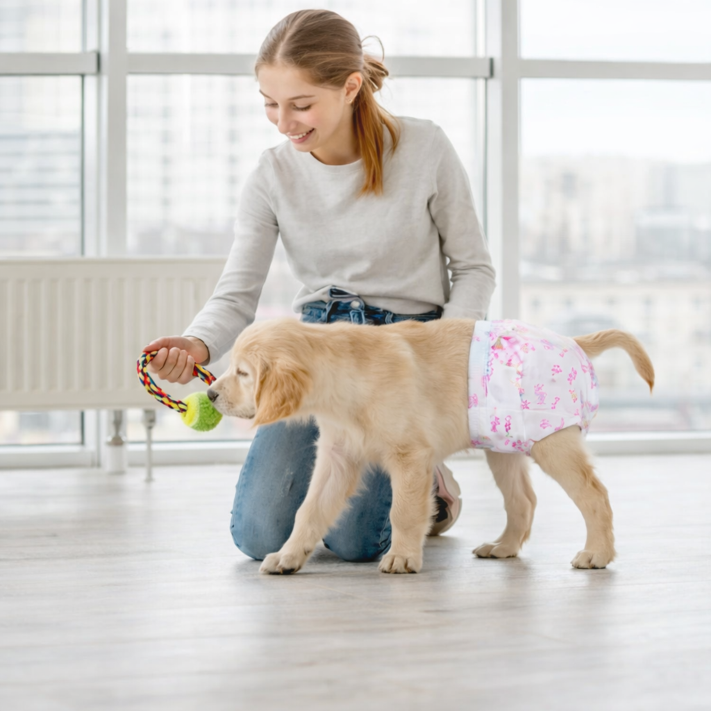 Disposable Female Dog Diapers - 10 Pieces
